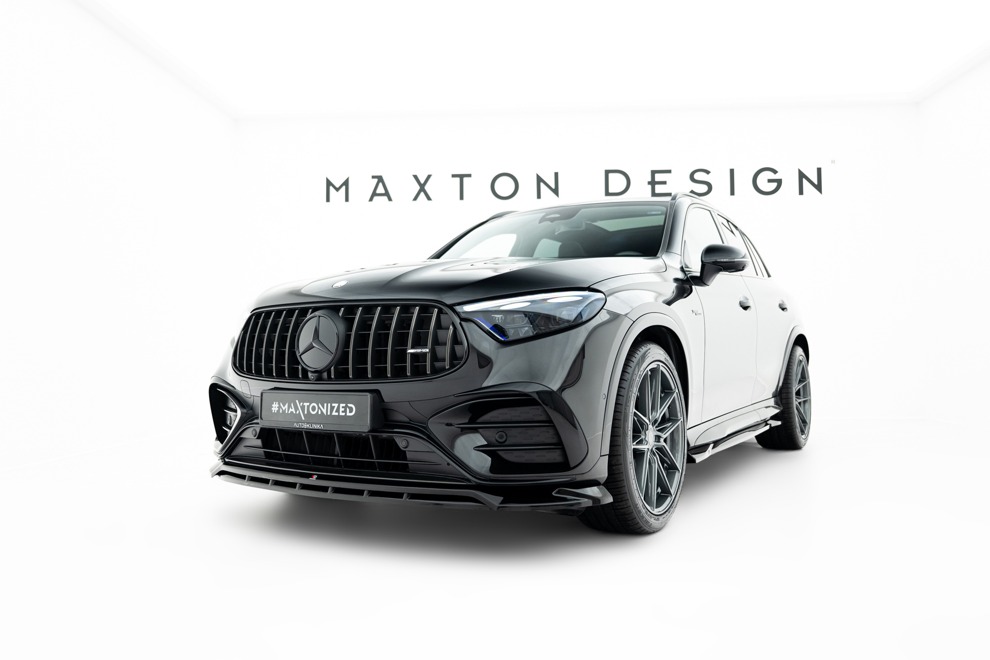 Frontspoiler Mercedes-Benz AMG GLC 43 (X254) 2022 -> | Sport Glossy Black Edition – bilde 3