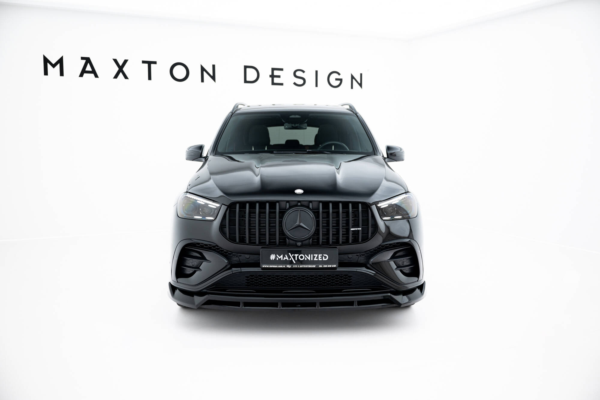 Frontspoiler Mercedes-Benz AMG GLE 53 (W167/C167) Facelift 2023 -> | Sport Glossy Black Edition – bilde 2