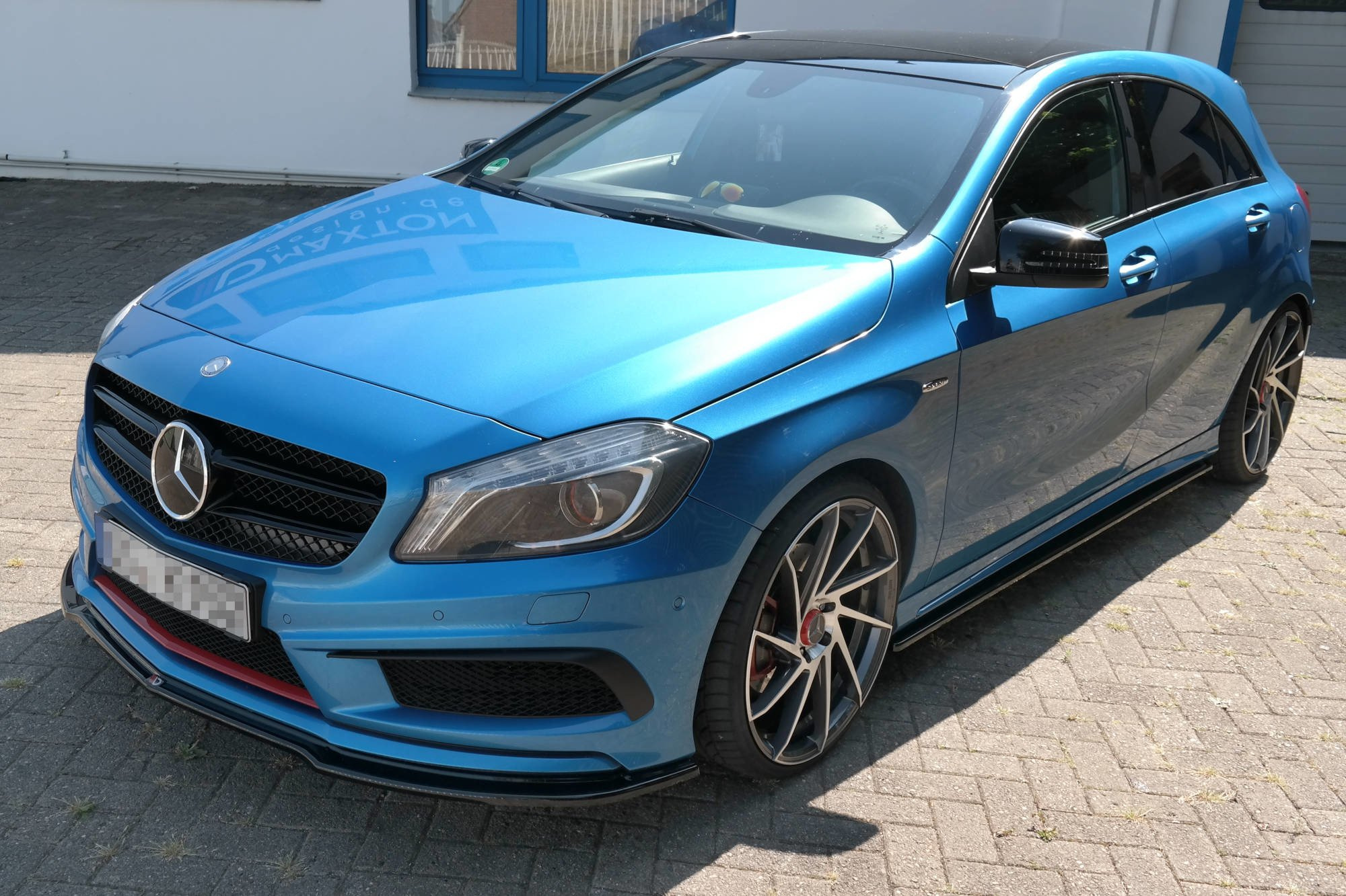 Frontspoiler Mercedes-Benz AMG (W176) Pre-Facelift 2013 - 2015 | Sport Glossy Black Edition – bilde 3