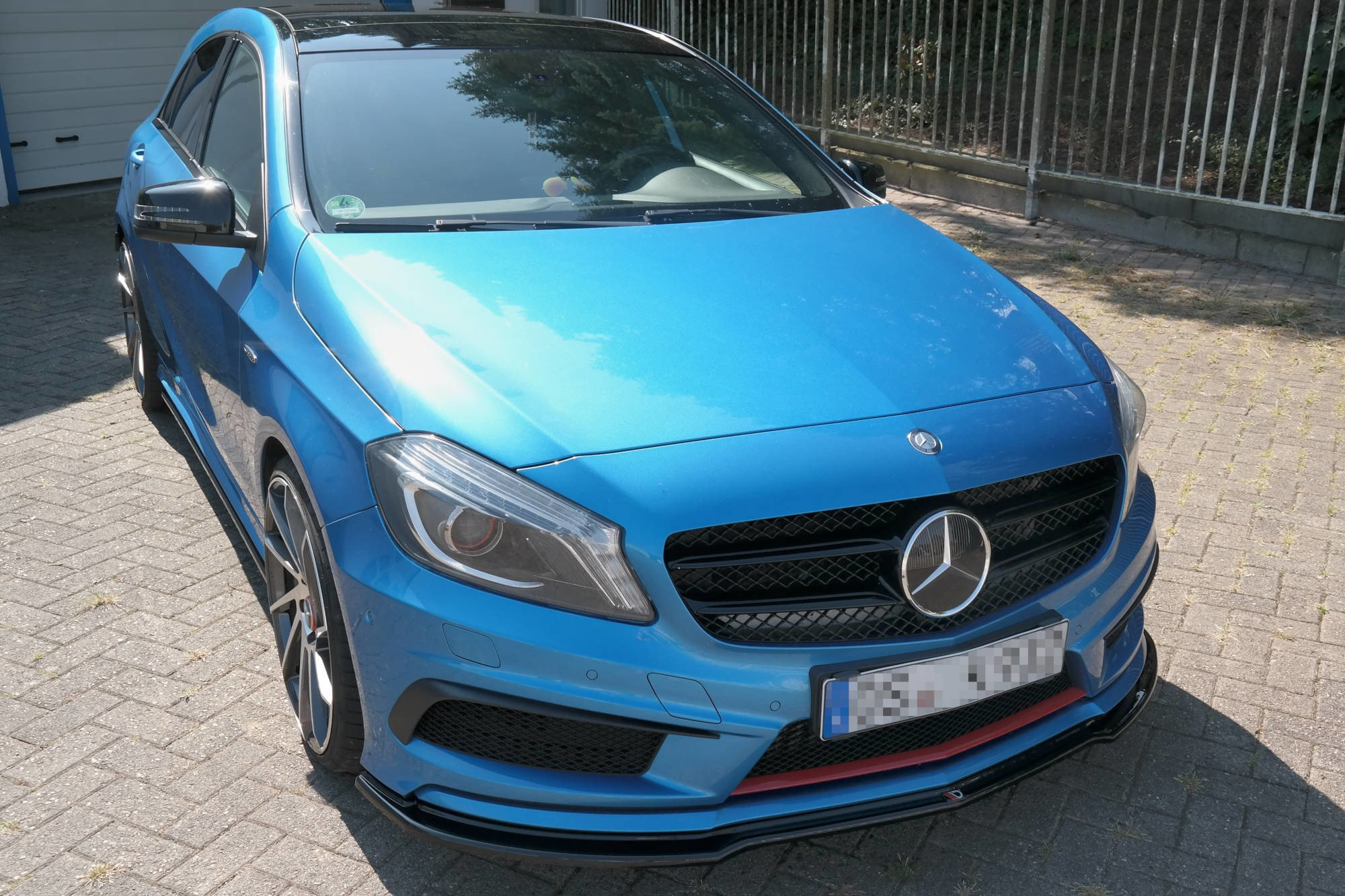 Frontspoiler Mercedes-Benz AMG (W176) Pre-Facelift 2013 - 2015 | Sport Glossy Black Edition – bilde 5