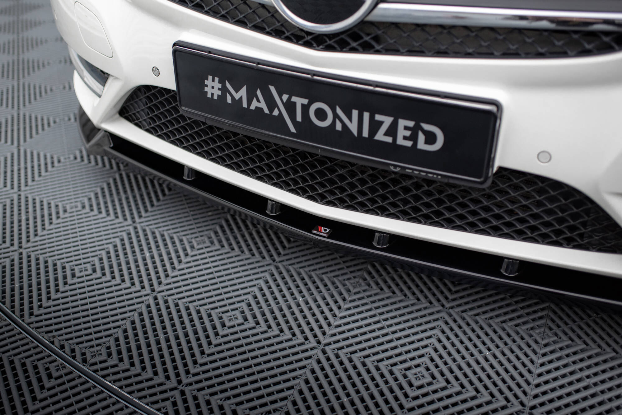 Frontspoiler Mercedes-Benz B (W246) 2011 - 2014 | Sport Glossy Black Edition – bilde 3