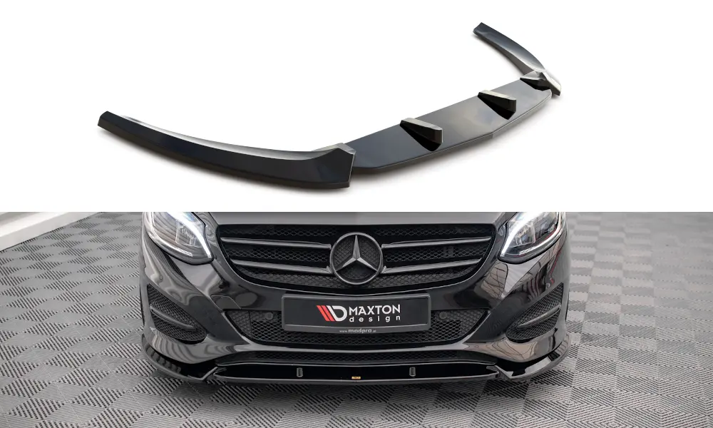 Frontspoiler Mercedes-Benz B (W246) Facelift 2014-2018 | Glossy Black Edition – bilde 2