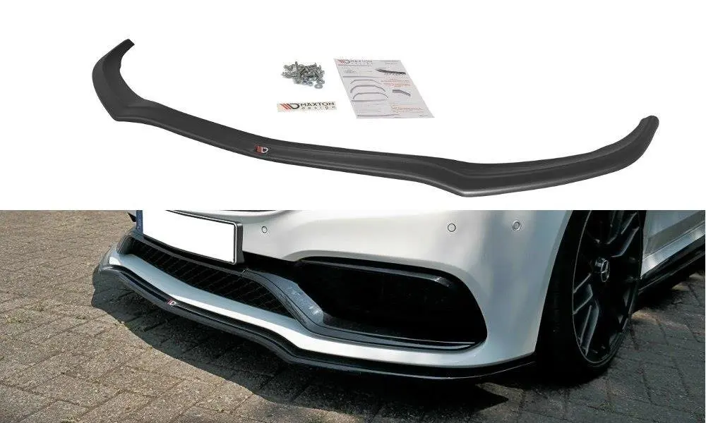 Frontspoiler Mercedes-Benz C 63AMG Coupe ( C205) 2016-2018 | V.1 Glossy Black Edition – bilde 2
