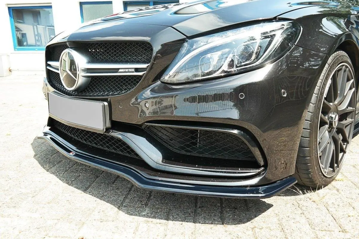 Frontspoiler Mercedes-Benz C 63AMG Estate (S205) 2015-2018 | V.1 Glossy Black Edition