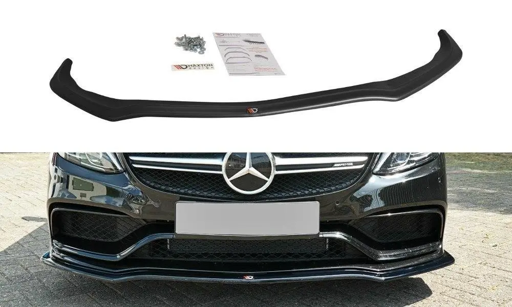 Frontspoiler Mercedes-Benz C 63AMG Estate (S205) 2015-2018 | V.1 Glossy Black Edition – bilde 2