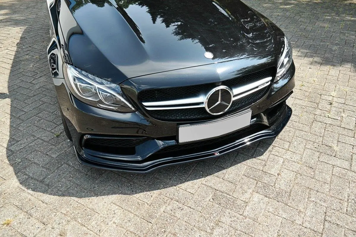 Frontspoiler Mercedes-Benz C 63AMG Estate (S205) 2015-2018 | V.1 Glossy Black Edition – bilde 3