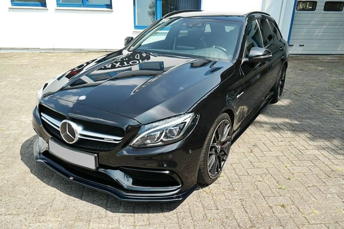 Frontspoiler Mercedes-Benz C 63AMG Estate (S205) 2015-2018 | V.1 Glossy Black Edition – bilde 4