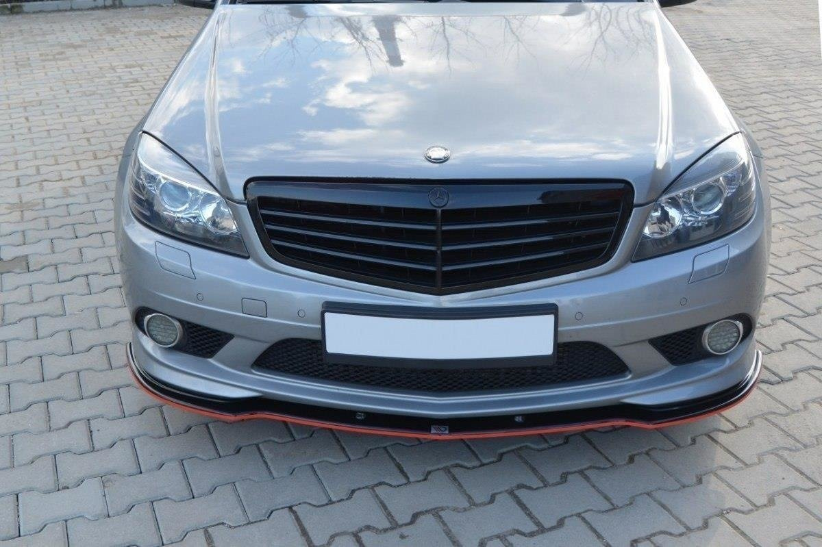 Frontspoiler Mercedes-Benz C AMG (W204) 2007 - 2011 | Sport Glossy Black Edition – bilde 2