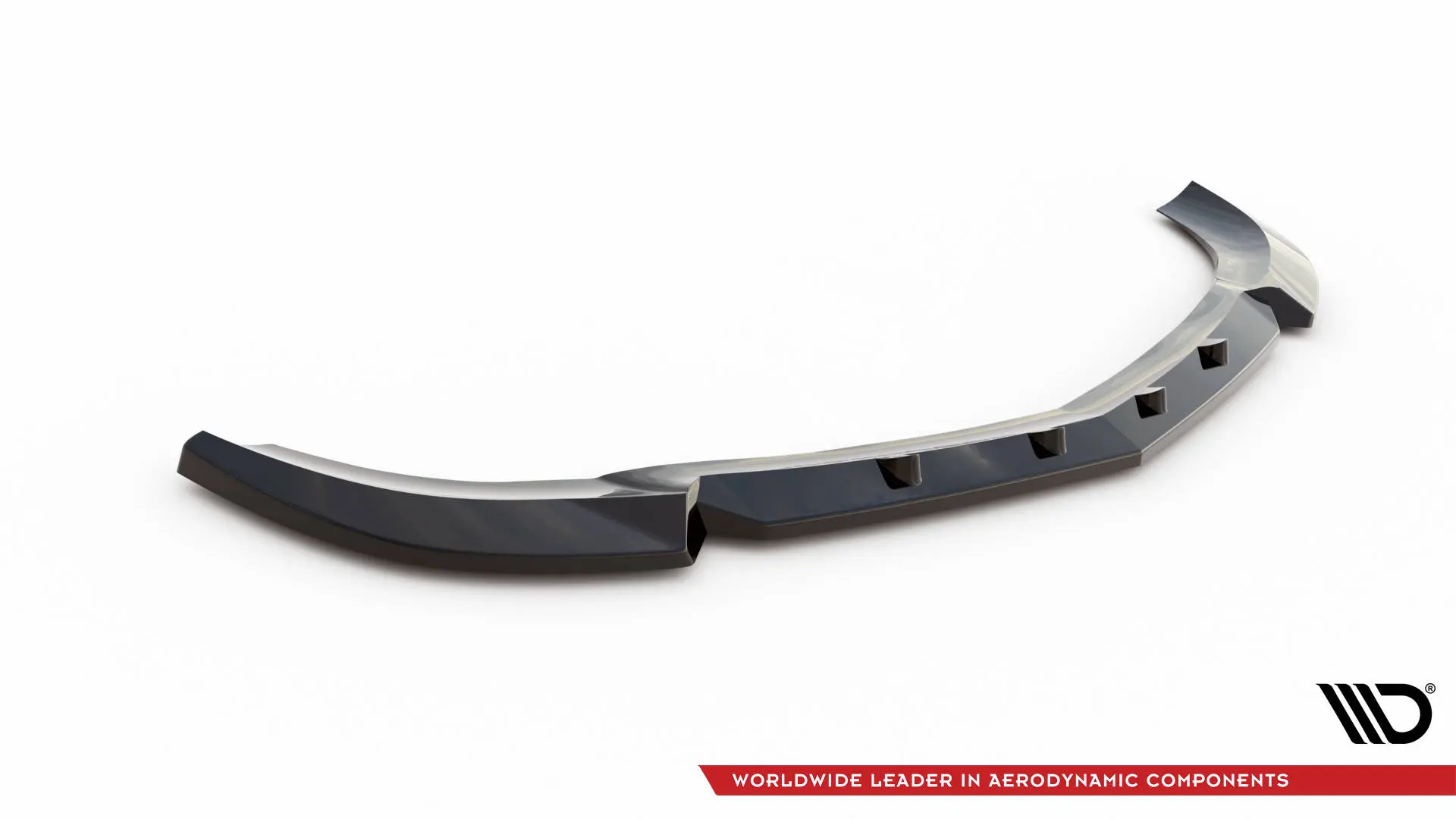 Frontspoiler Mercedes-Benz C Coupe I (C204) AMG-Line 2011-2015 | V.1 Glossy Black Edition – bilde 5