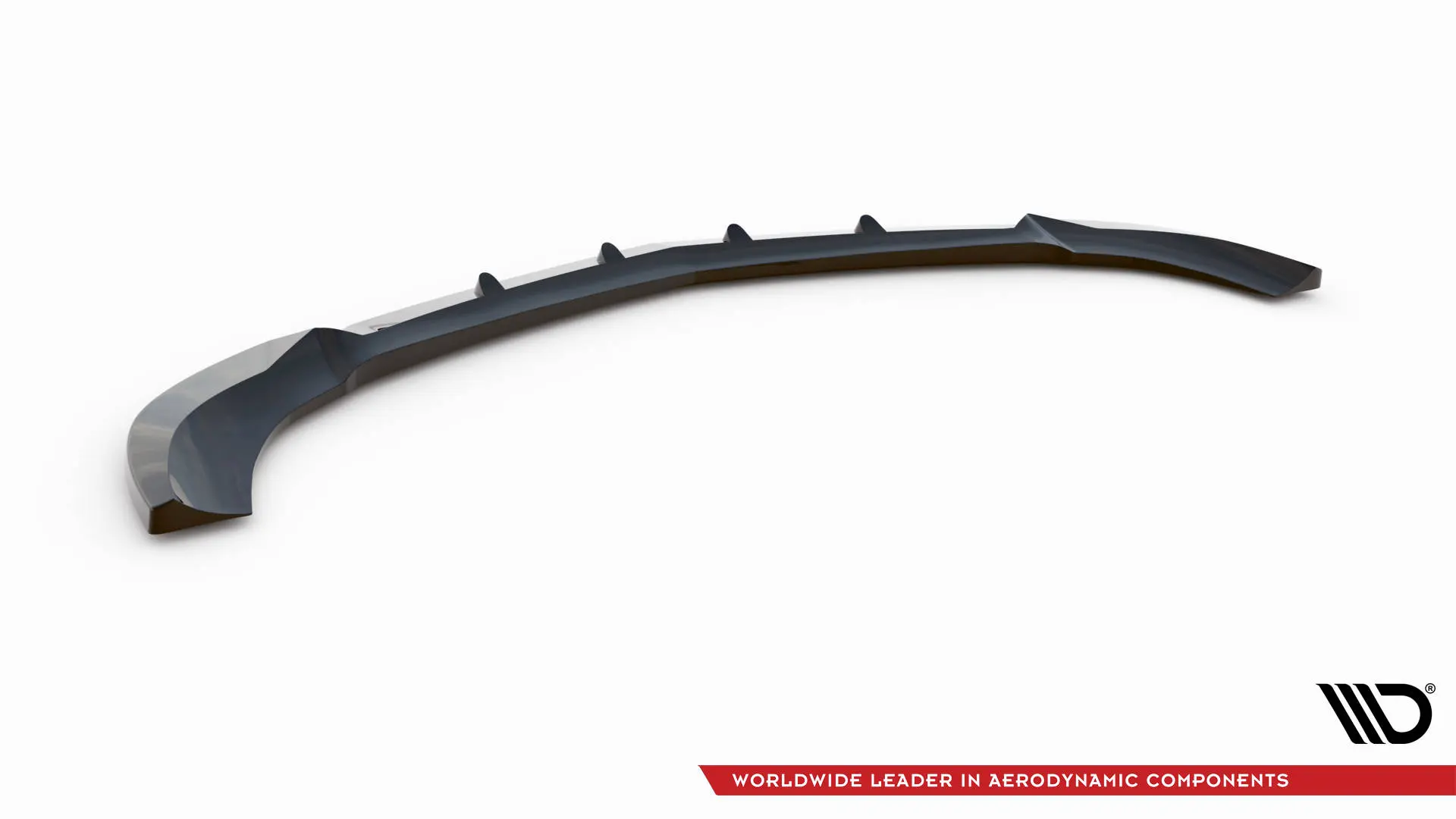 Frontspoiler Mercedes-Benz C Coupe I (C204) AMG-Line 2011-2015 | V.1 Glossy Black Edition – bilde 6