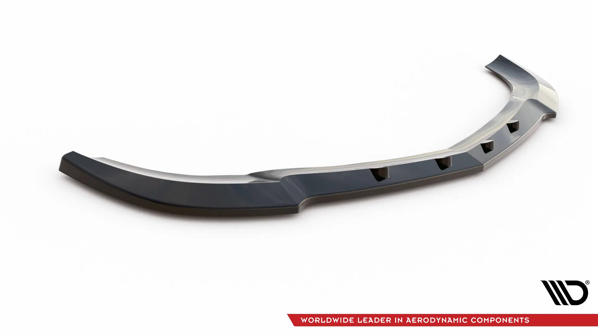 Frontspoiler Mercedes-Benz C Coupe I (C204) AMG-Line 2011-2015 | V.2 Glossy Black Edition – bilde 5