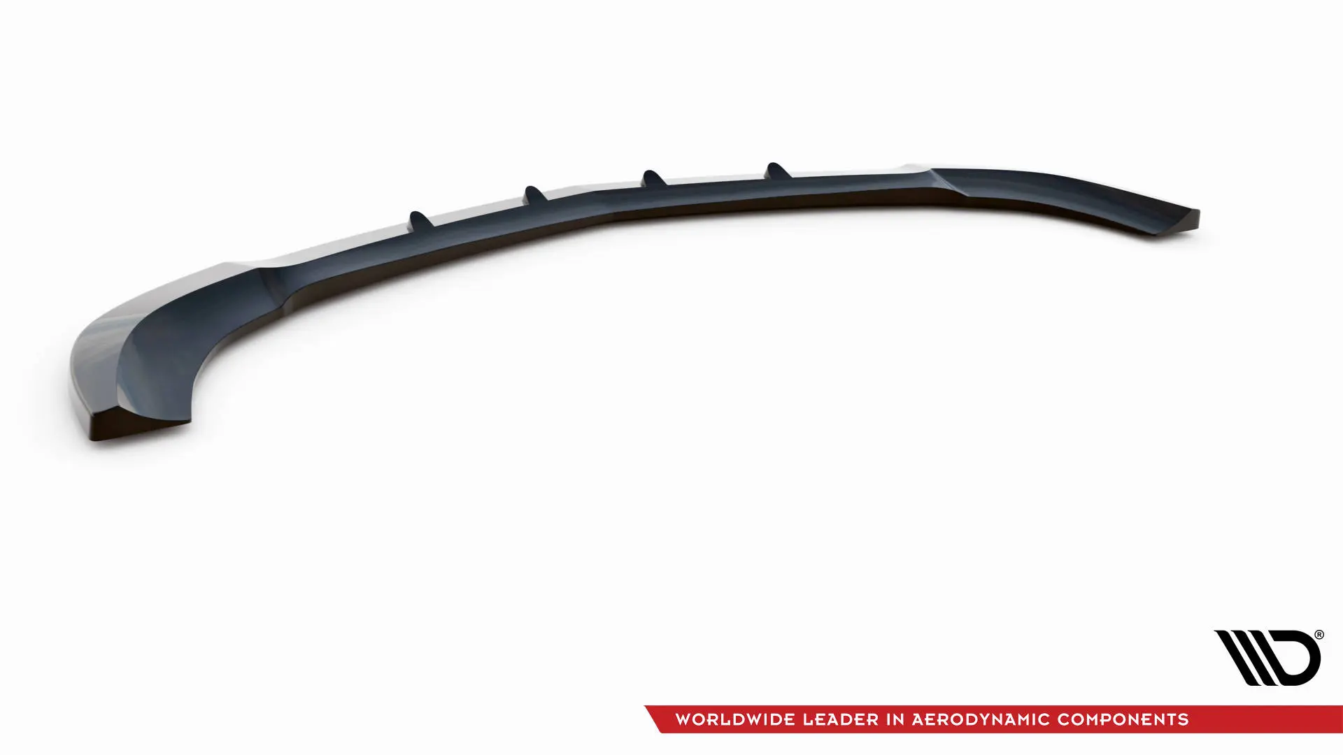 Frontspoiler Mercedes-Benz C Coupe I (C204) AMG-Line 2011-2015 | V.2 Glossy Black Edition – bilde 6