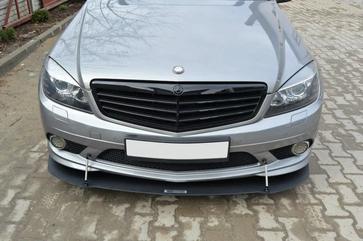 Frontspoiler Mercedes-Benz C (W204 / S204) AMG-Line 2007-2010 | Racing Black Edition