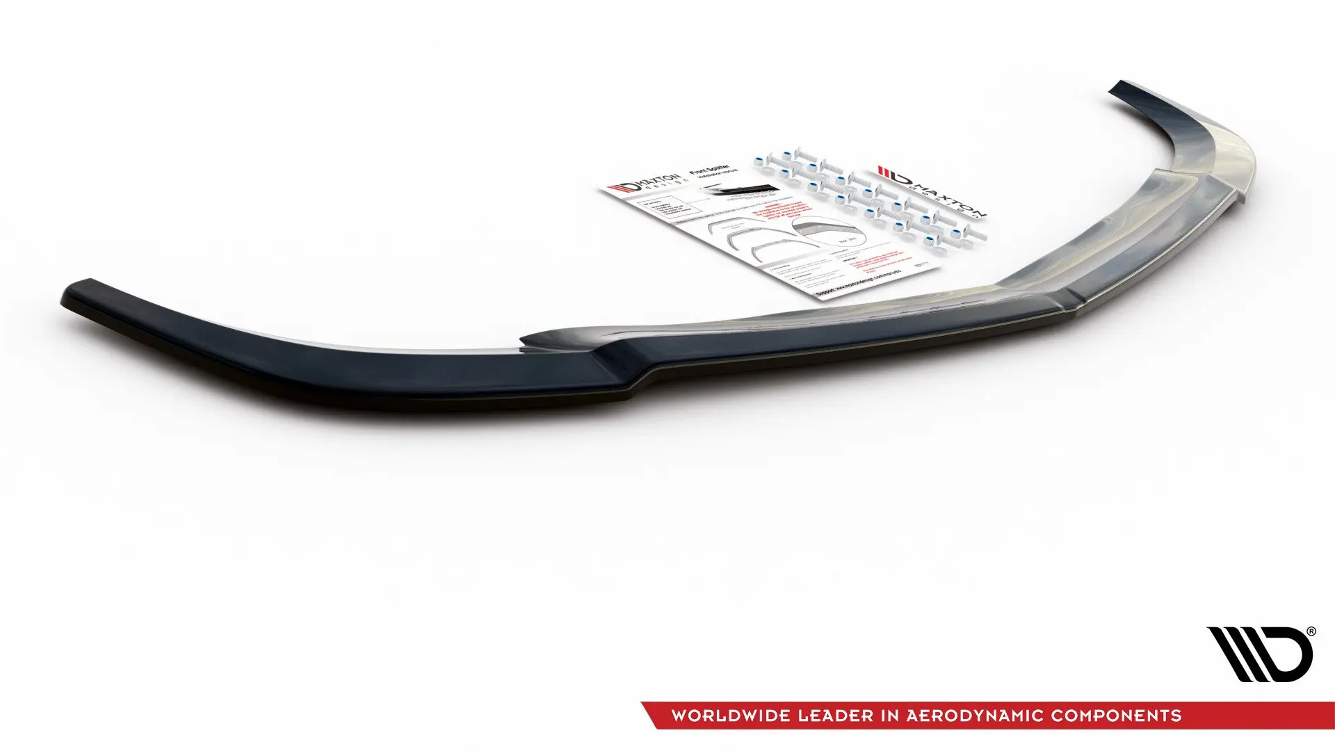 Frontspoiler Mercedes-Benz C (W204 / S204) AMG-Line Facelift 2011-2014 | Glossy Black Edition
