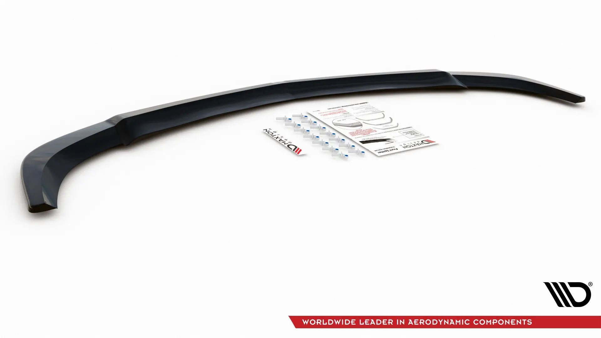 Frontspoiler Mercedes-Benz C (W204 / S204) AMG-Line Facelift 2011-2014 | Glossy Black Edition – bilde 2