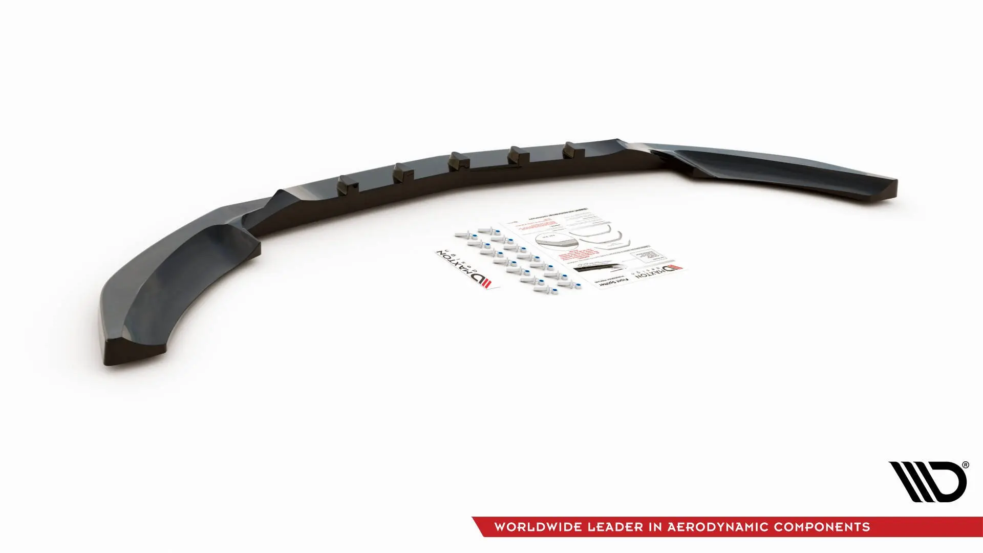 Frontspoiler Mercedes-Benz C (W205 / S205 ) pre-facelift 2014 - 2018 │ Glossy Black Edition – bilde 5