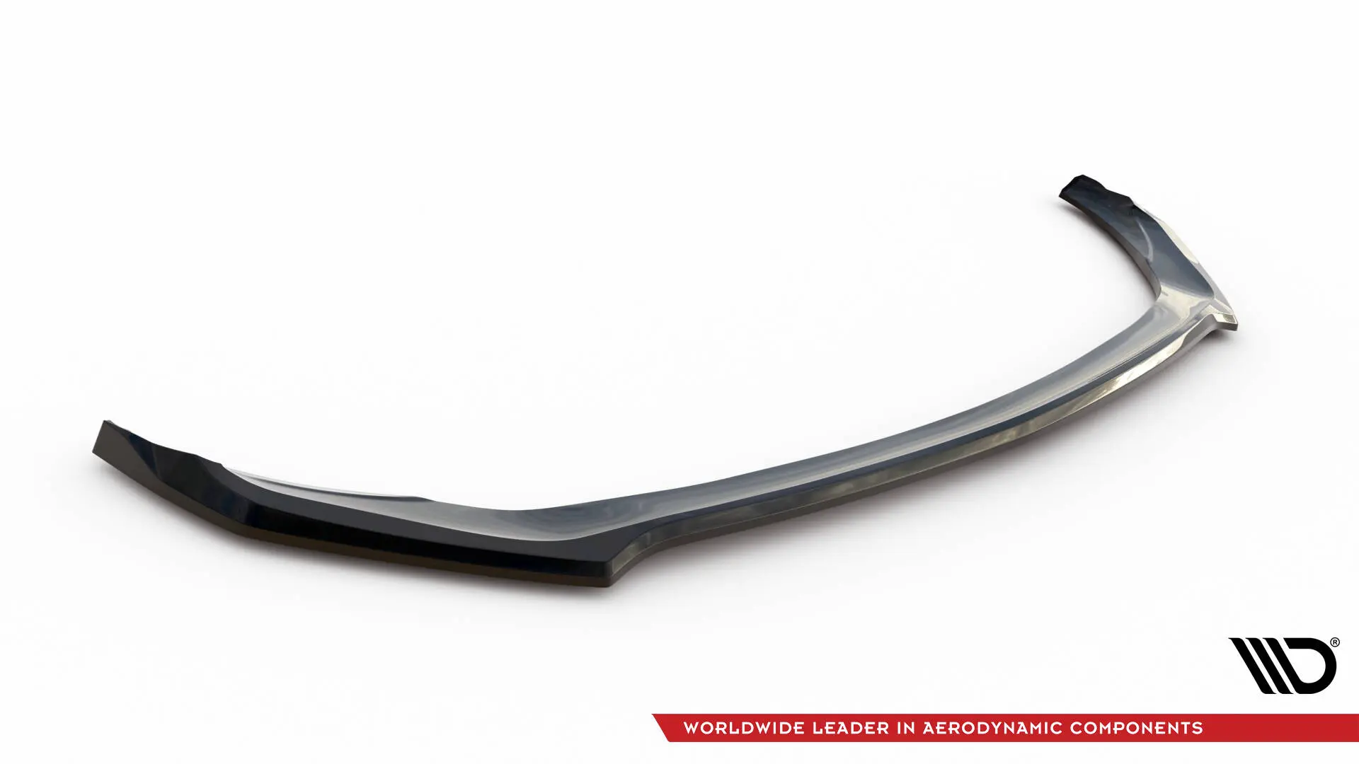 Frontspoiler Mercedes-Benz C43 AMG Coupe (C205) facelift 2018 - 2022 / Mercedes-Benz C43 AMG (W205) facelift 2018 - 2021 | V.1 Glossy Black Edition – bilde 5