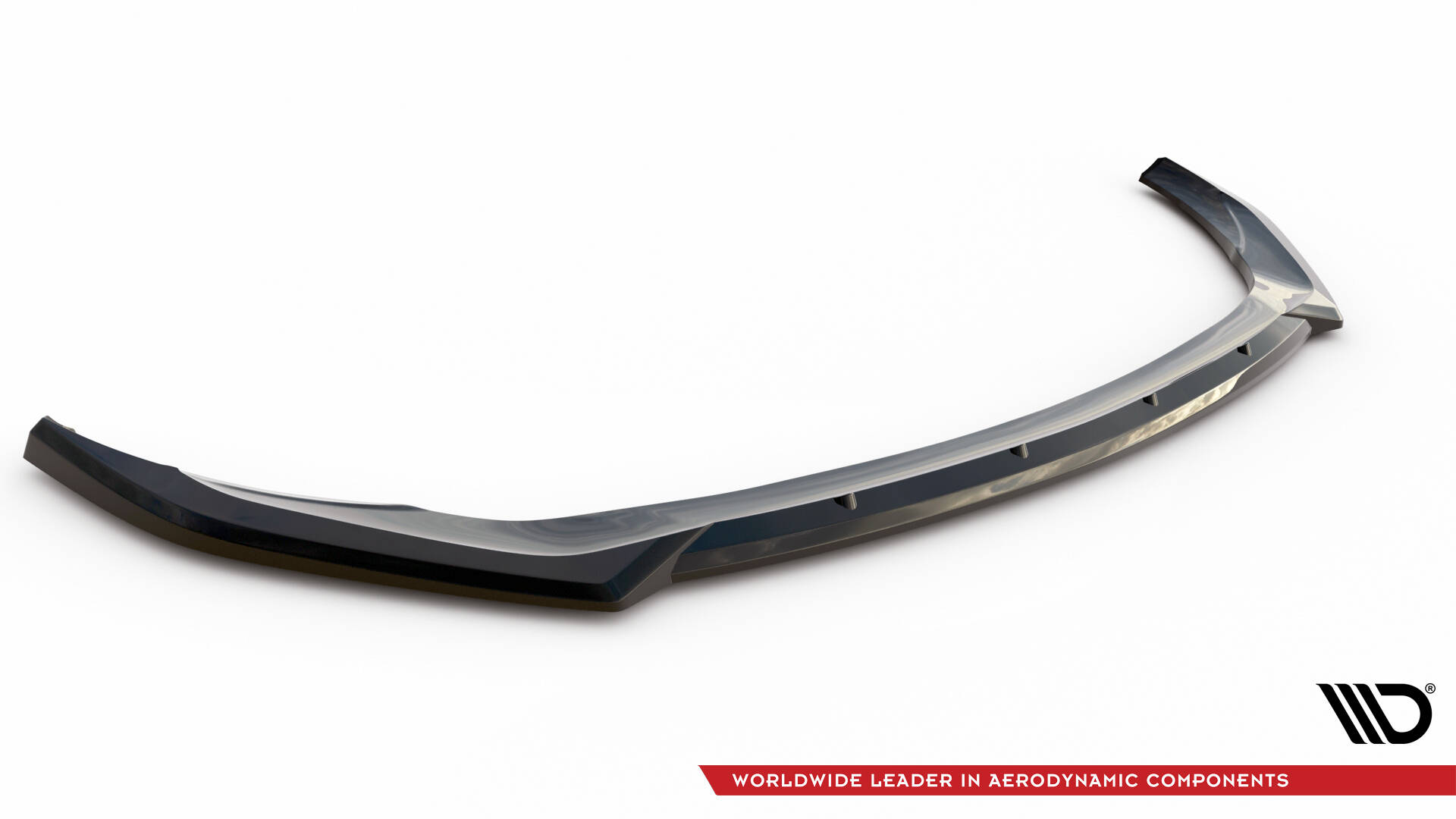 Frontspoiler Mercedes-Benz C43 AMG Coupe (C205) facelift 2018 - 2022 / Mercedes-Benz C43 AMG (W205) facelift 2018 - 2021 | V.2 Glossy Black Edition – bilde 5