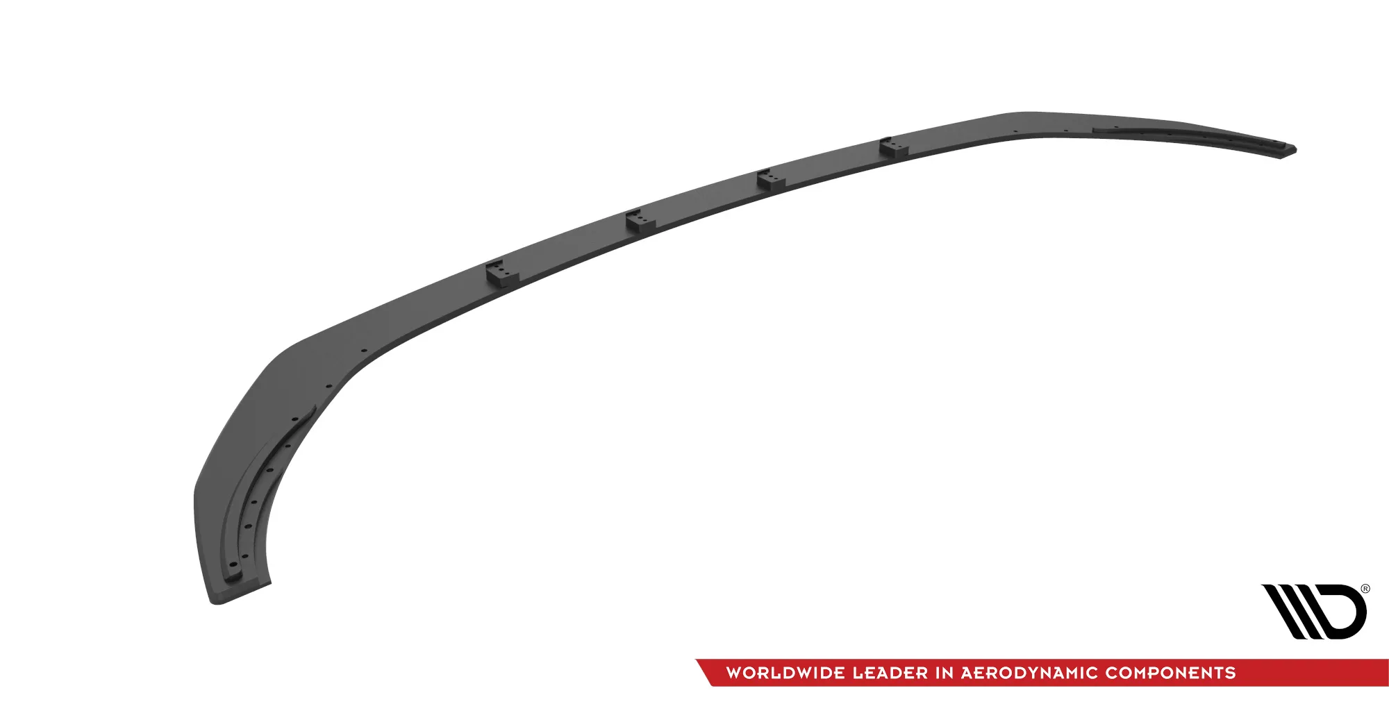 Frontspoiler Mercedes-Benz C43 AMG Coupe (C205) facelift 2018 - 2022 | Street Pro Black Edition – bilde 4