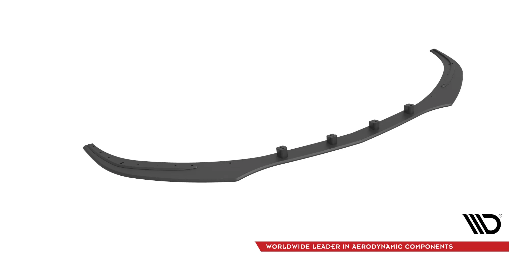Frontspoiler Mercedes-Benz C63 AMG (W205 / S205) facelift 2018 - 2021 | Street Pro Black Edition – bilde 3