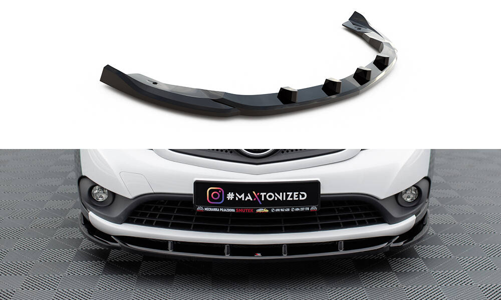 Frontspoiler Mercedes-Benz Citan I (W415) 2012 - 2021 | Glossy Black Edition – bilde 2