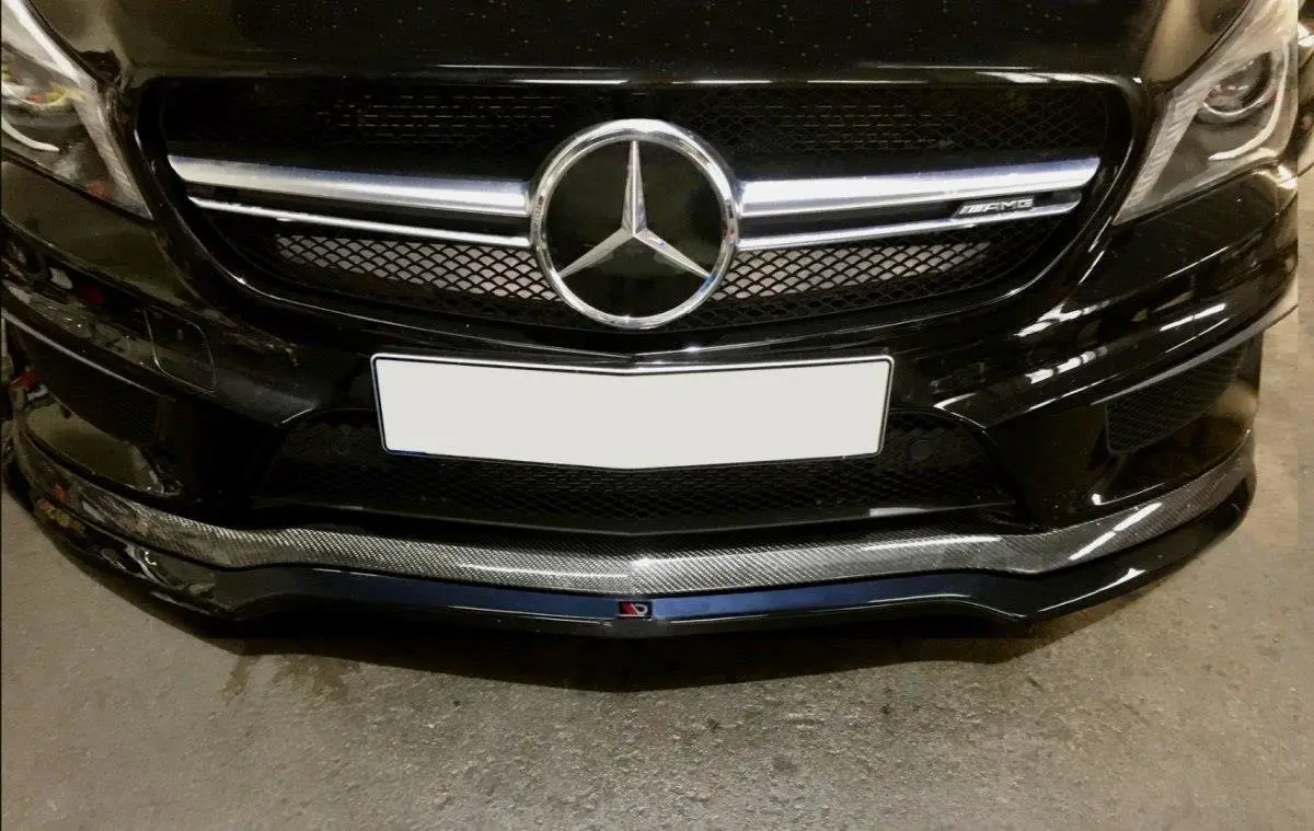 Frontspoiler Mercedes-Benz CLA 45 AMG (C117 / X117) 2013-2016 | V.1 Glossy Black Edition