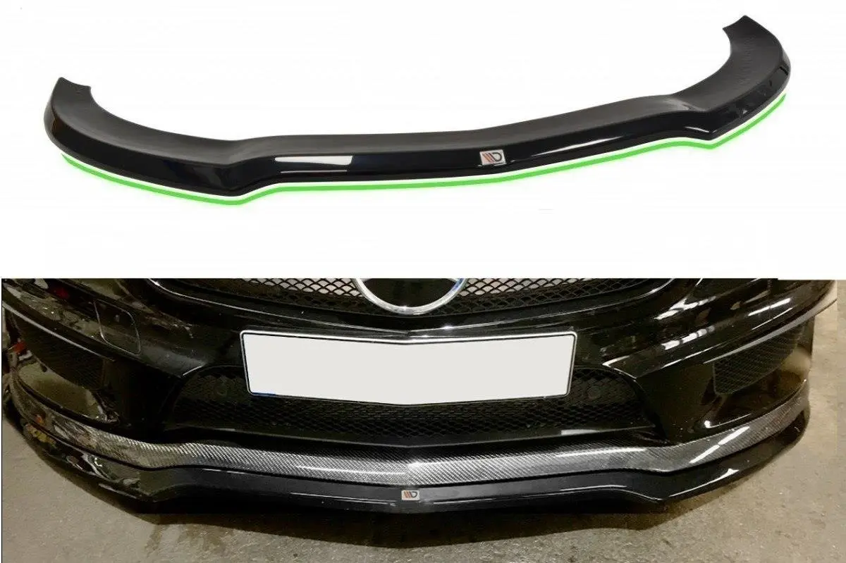 Frontspoiler Mercedes-Benz CLA 45 AMG (C117 / X117) 2013-2016 | V.1 Glossy Black Edition – bilde 2