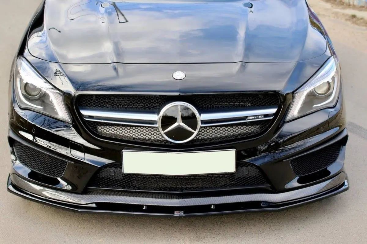 Frontspoiler Mercedes-Benz CLA 45 AMG (C117 / X117) 2013-2016 | V.2 Glossy Black Edition