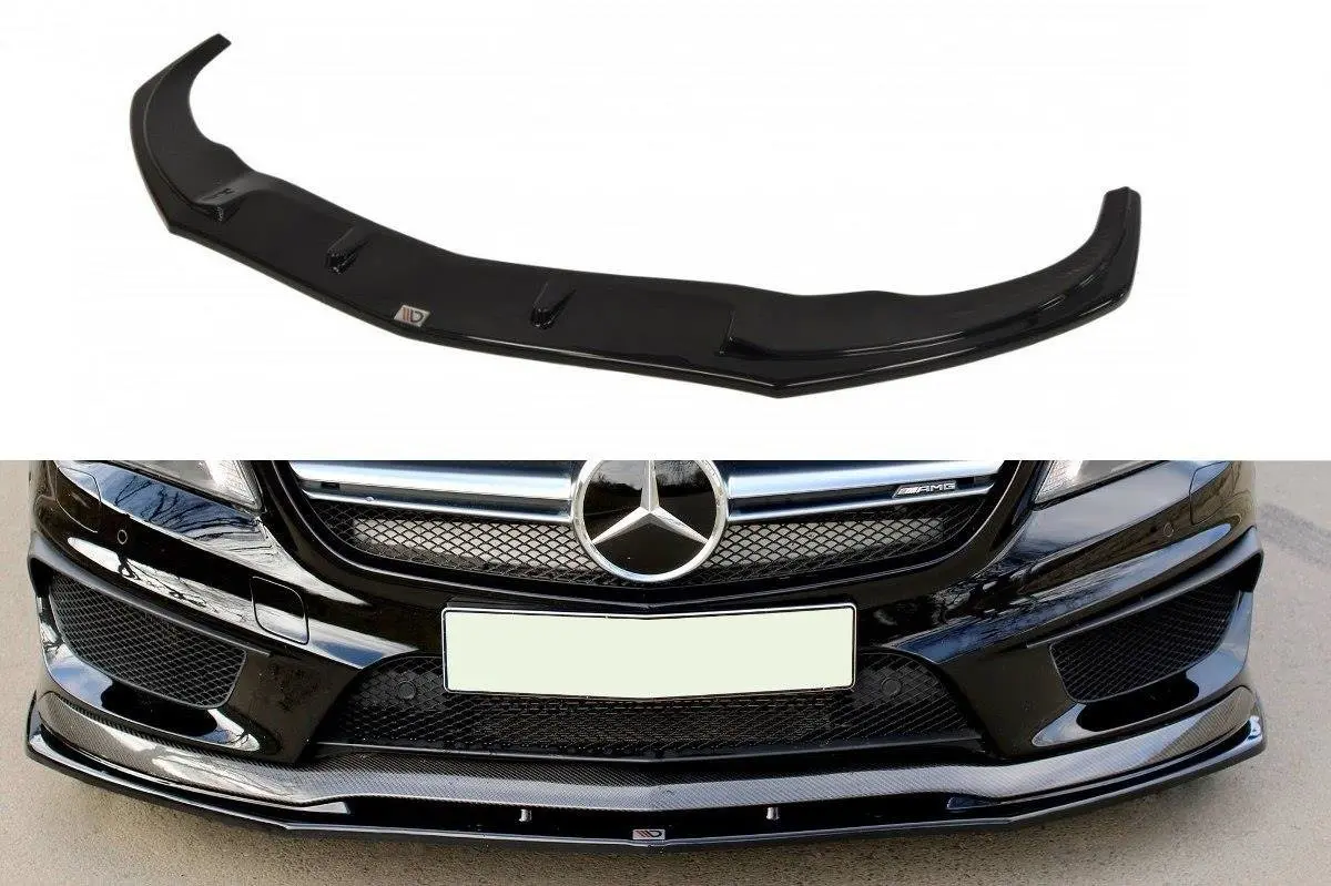 Frontspoiler Mercedes-Benz CLA 45 AMG (C117 / X117) 2013-2016 | V.2 Glossy Black Edition – bilde 2