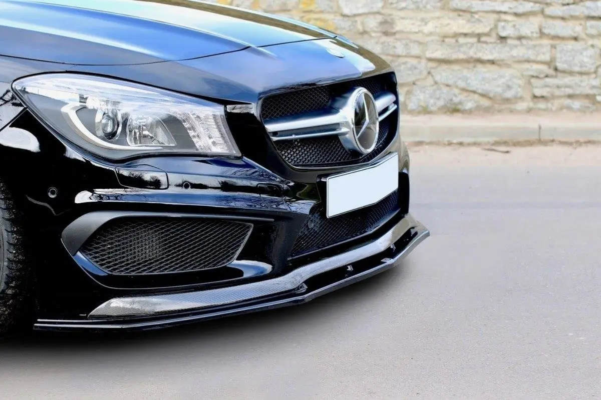 Frontspoiler Mercedes-Benz CLA 45 AMG (C117 / X117) 2013-2016 | V.2 Glossy Black Edition – bilde 3