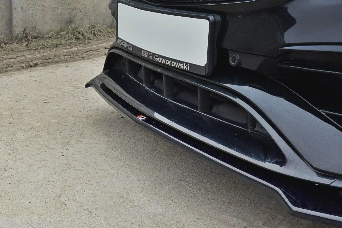 Frontspoiler Mercedes-Benz CLA A45 AMG (C117 / X117) Facelift 2017-2019 | V.2 Glossy Black Edition – bilde 4