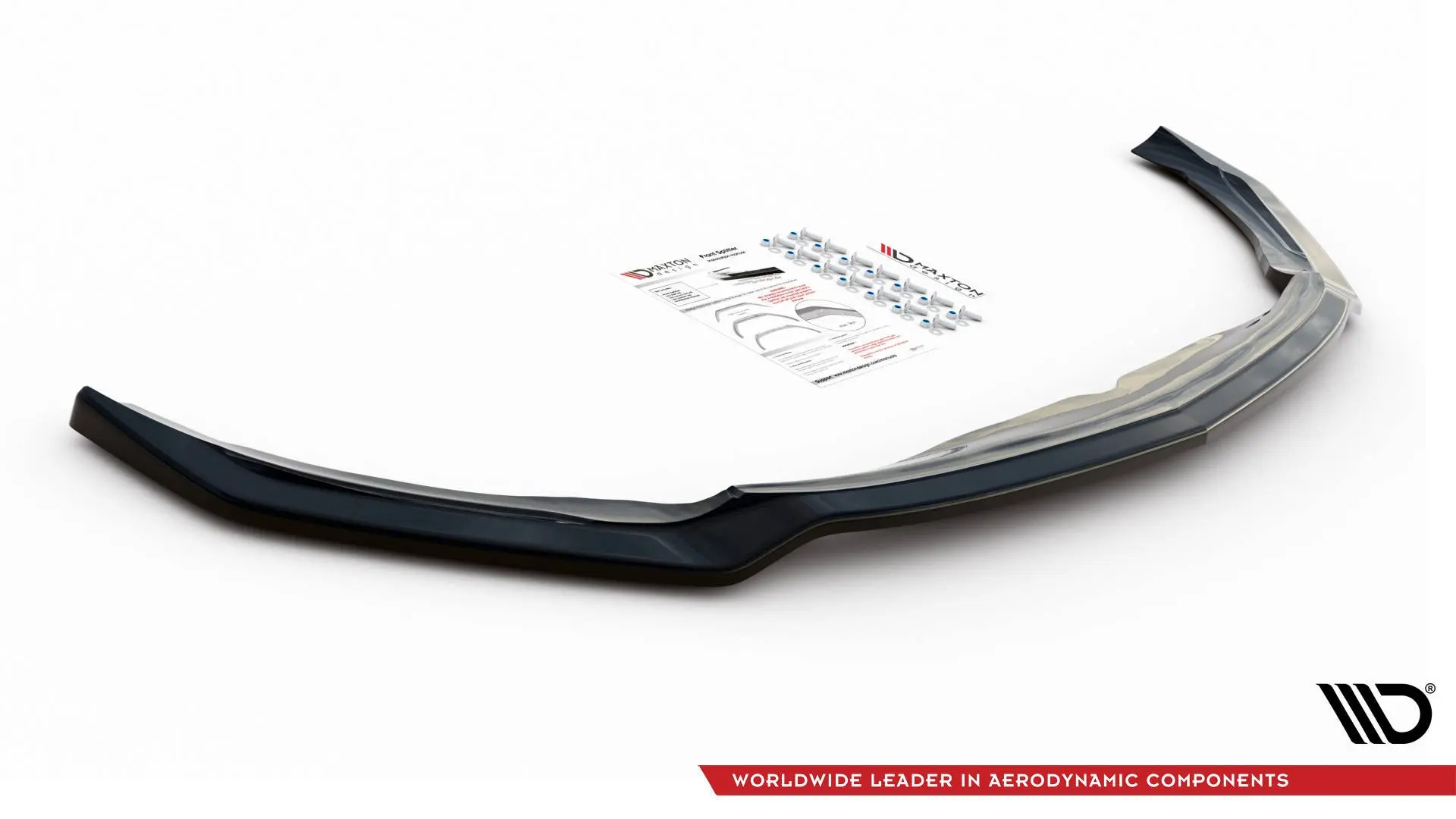 Frontspoiler Mercedes-Benz CLA AMG 45 Aero (C118 / X118) 2019-> | V.1 Glossy Black Edition – bilde 4