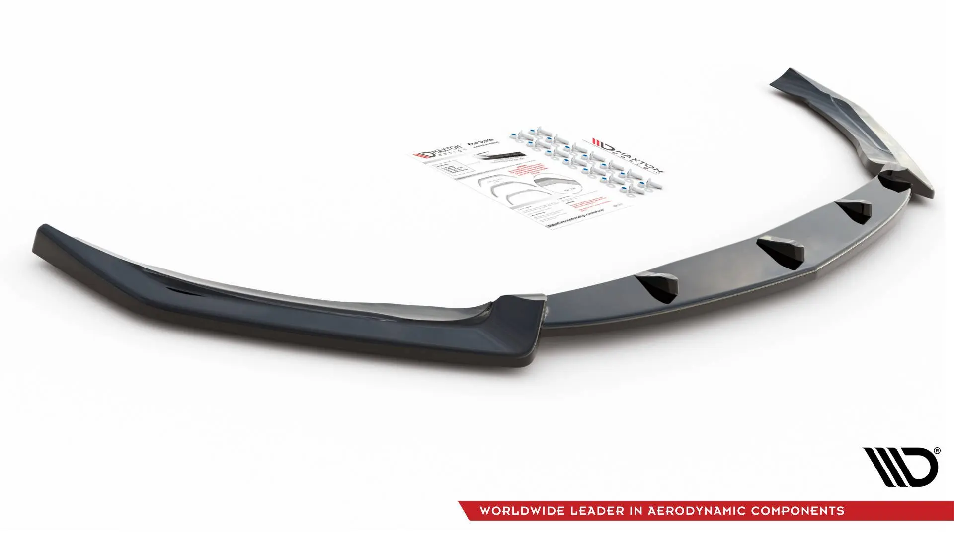 Frontspoiler Mercedes-Benz CLA AMG 45 Aero (C118 / X118) 2019-> | V.2 Glossy Black Edition – bilde 4