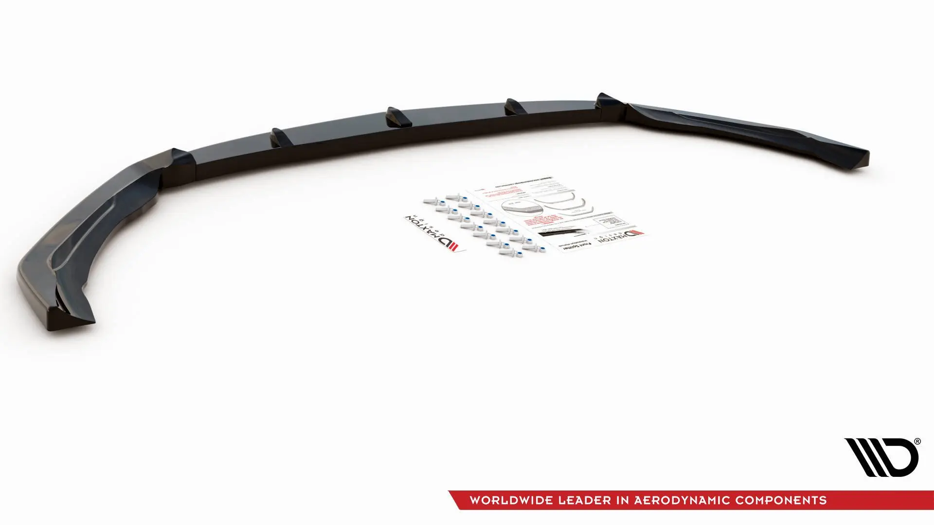 Frontspoiler Mercedes-Benz CLA AMG 45 Aero (C118 / X118) 2019-> | V.2 Glossy Black Edition – bilde 5