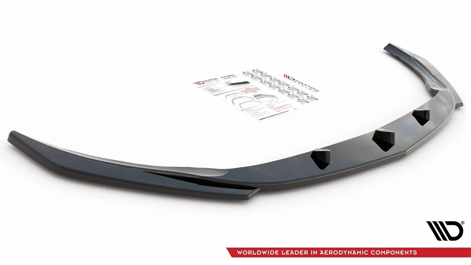 Frontspoiler Mercedes-Benz CLA AMG 45 Aero (C118 / X118) 2019-> | V.3 Glossy Black Edition – bilde 4