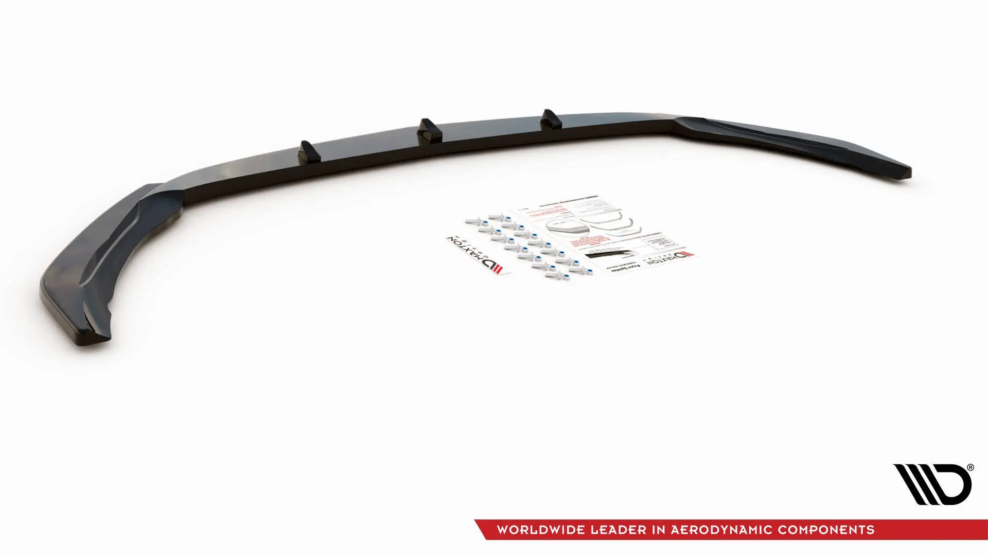 Frontspoiler Mercedes-Benz CLA AMG 45 Aero (C118 / X118) 2019-> | V.3 Glossy Black Edition – bilde 5