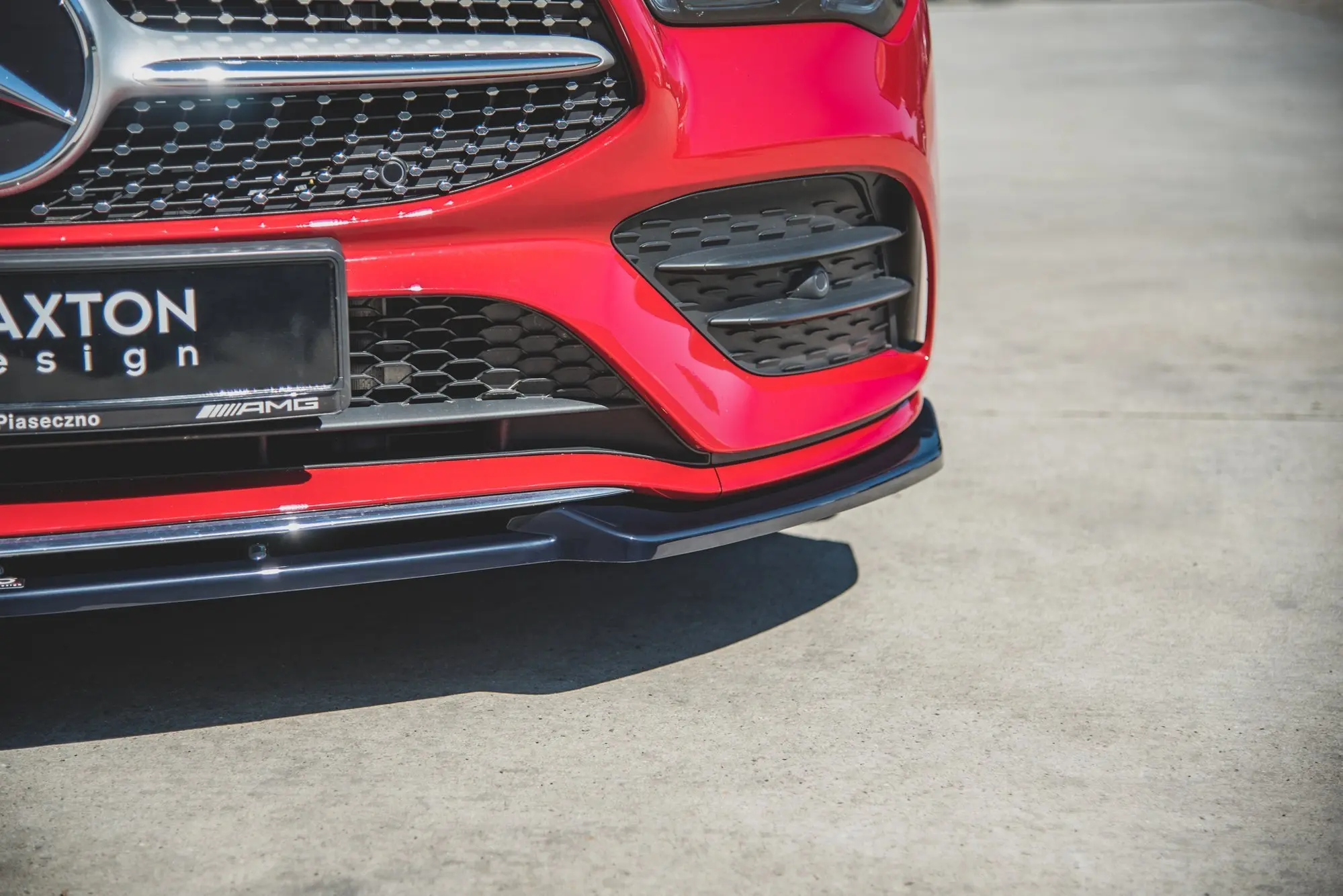 Frontspoiler Mercedes-Benz CLA (C118 / X118) AMG-Line / AMG A35 (C118 / X118) 2019-> | V.2 Glossy Black Edition – bilde 5