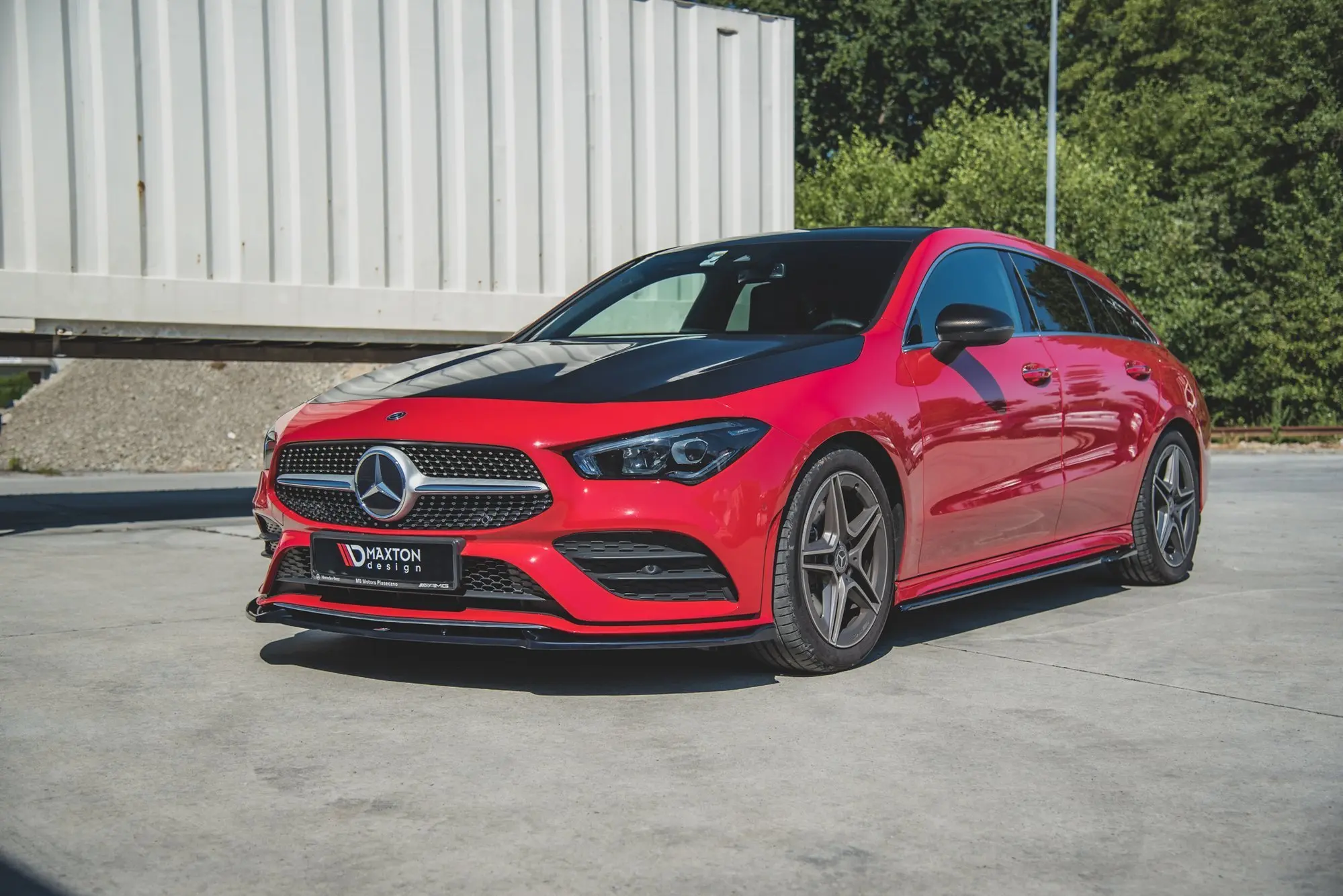 Frontspoiler Mercedes-Benz CLA (C118 / X118) AMG-Line / AMG A35 (C118 / X118) 2019-> | V.2 Glossy Black Edition – bilde 6