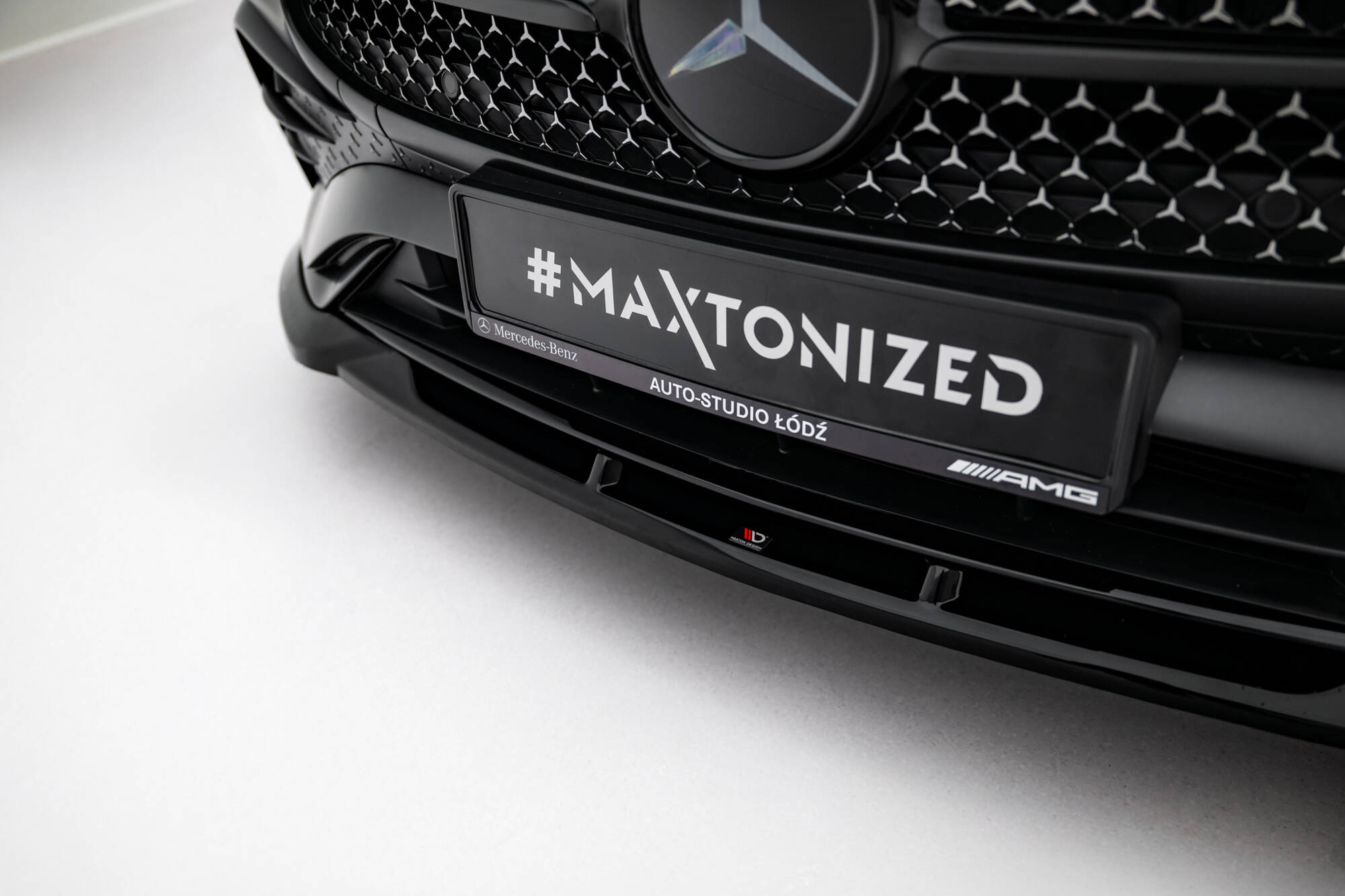 Frontspoiler Mercedes-Benz CLE AMG (C236) 2023 -> | Sport Glossy Black Edition V2 – bilde 3