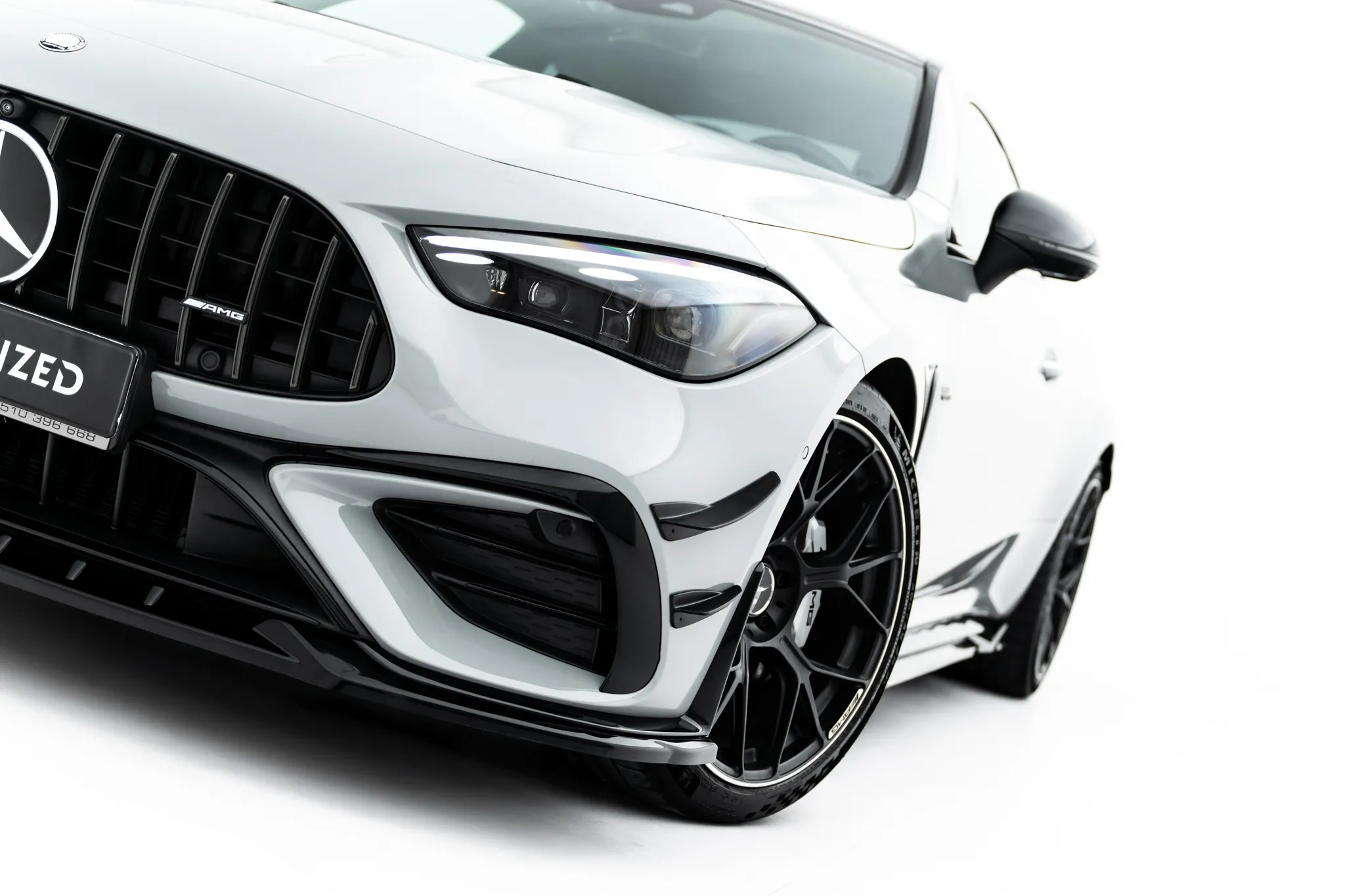 Frontspoiler Mercedes-Benz Cle (C236) 2023-2026 | Glossy Black Edition – bilde 5