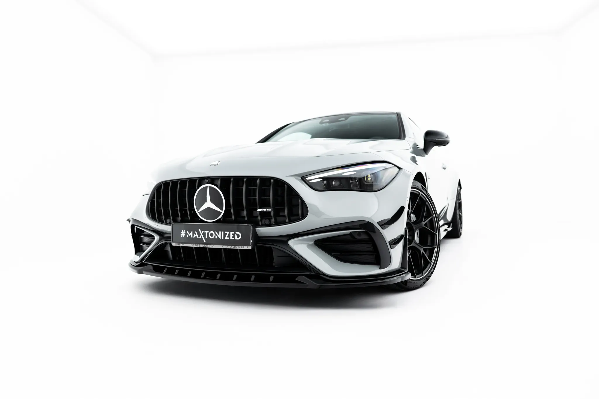 Frontspoiler Mercedes-Benz Cle (C236) 2023-2026 | Glossy Black Edition – bilde 6