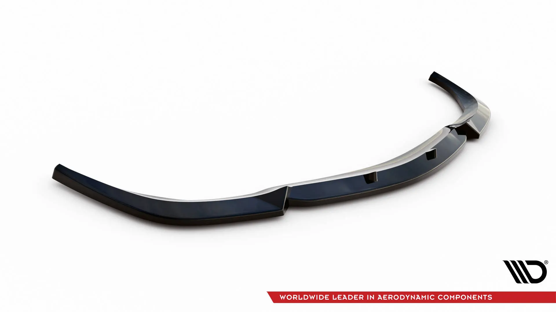 Frontspoiler Mercedes-Benz CLK (C209 / A209) 2002-2009 | V.2 Glossy Black Edition – bilde 5
