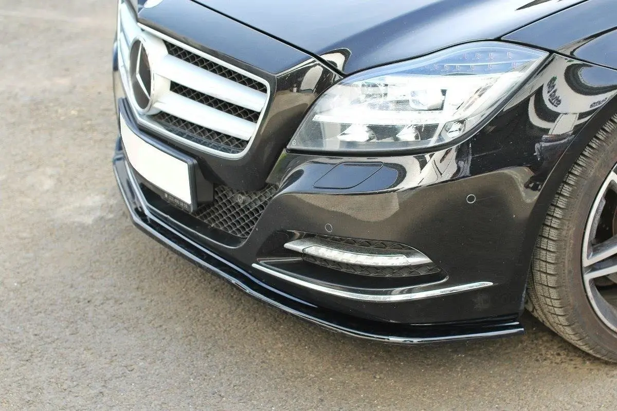 Frontspoiler Mercedes-Benz CLS (C218 / X218) 2010 - 2014 | V.1 Glossy Black Edition