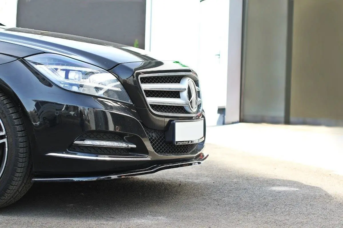 Frontspoiler Mercedes-Benz CLS (C218 / X218) 2010 - 2014 | V.1 Glossy Black Edition – bilde 3