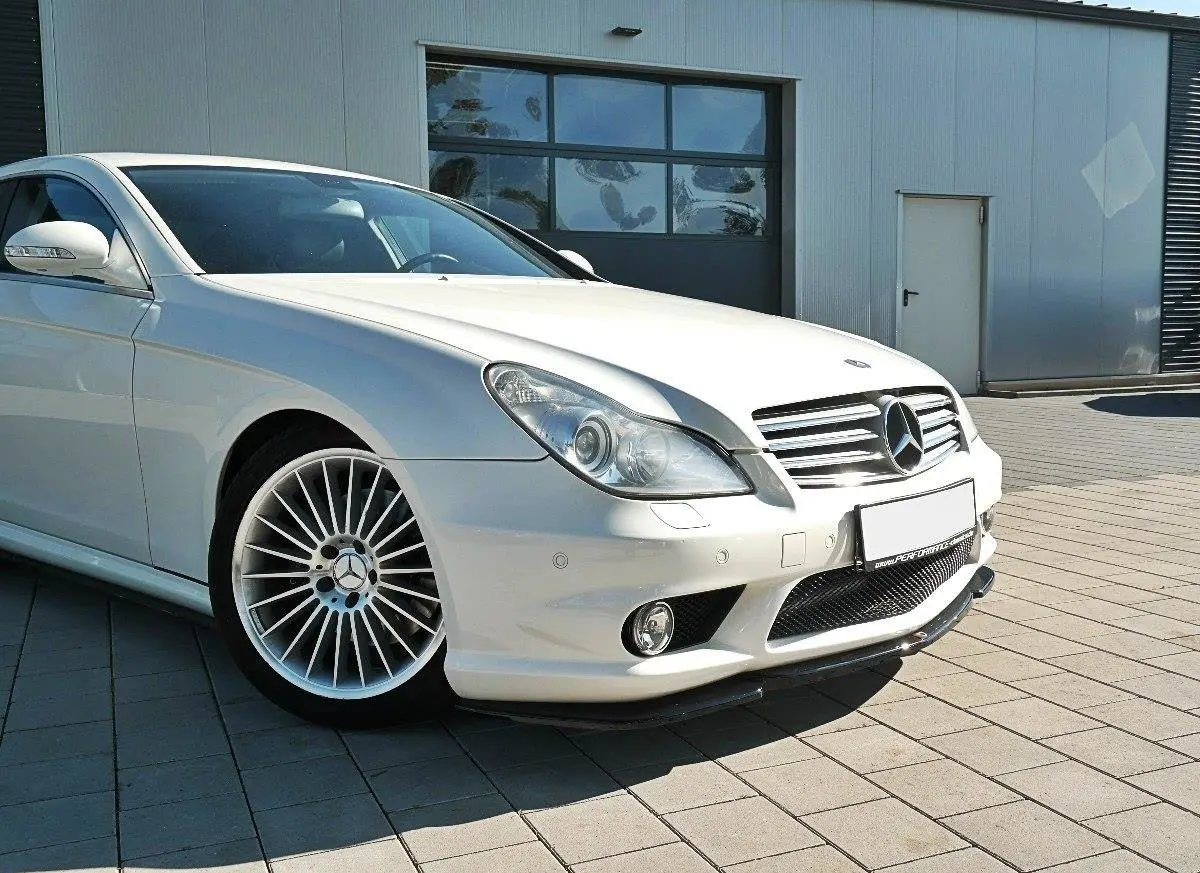 Frontspoiler Mercedes-Benz CLS (C219) 55 AMG 2004 - 2006 | V.1 Glossy Black Edition – bilde 3