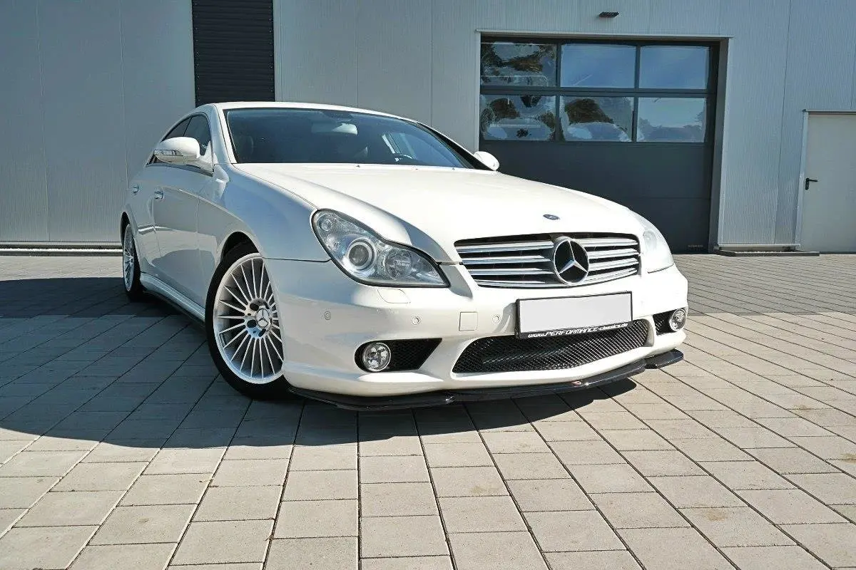 Frontspoiler Mercedes-Benz CLS (C219) 55 AMG 2004 - 2006 | V.1 Glossy Black Edition – bilde 4