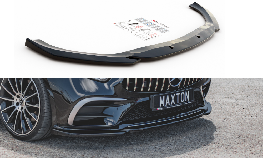 Frontspoiler Mercedes-Benz CLS III (C257) AMG-Line / Mercedes-Benz CLS 53 AMG (C257) 2018-2021 | V.1 Glossy Black Edition – bilde 3