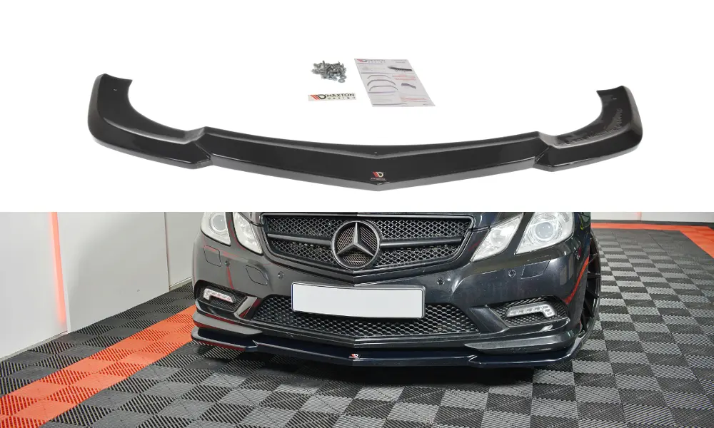 Frontspoiler Mercedes-Benz E Coupe (C207) AMG-Line 2009 - 2013 | Glossy Black Edition – bilde 4