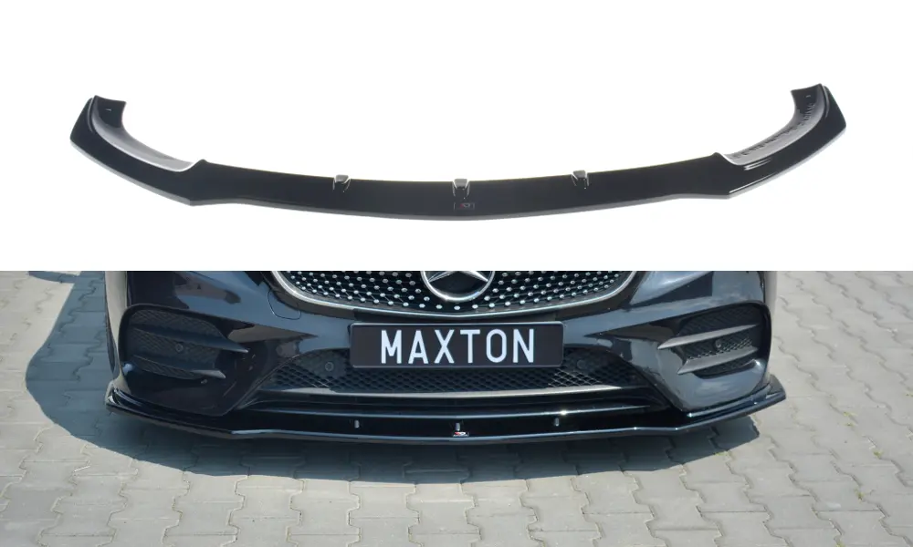 Frontspoiler Mercedes-Benz E Coupe III (C238) AMG-Line 2017- 2020 | V.1 Glossy Black Edition – bilde 3