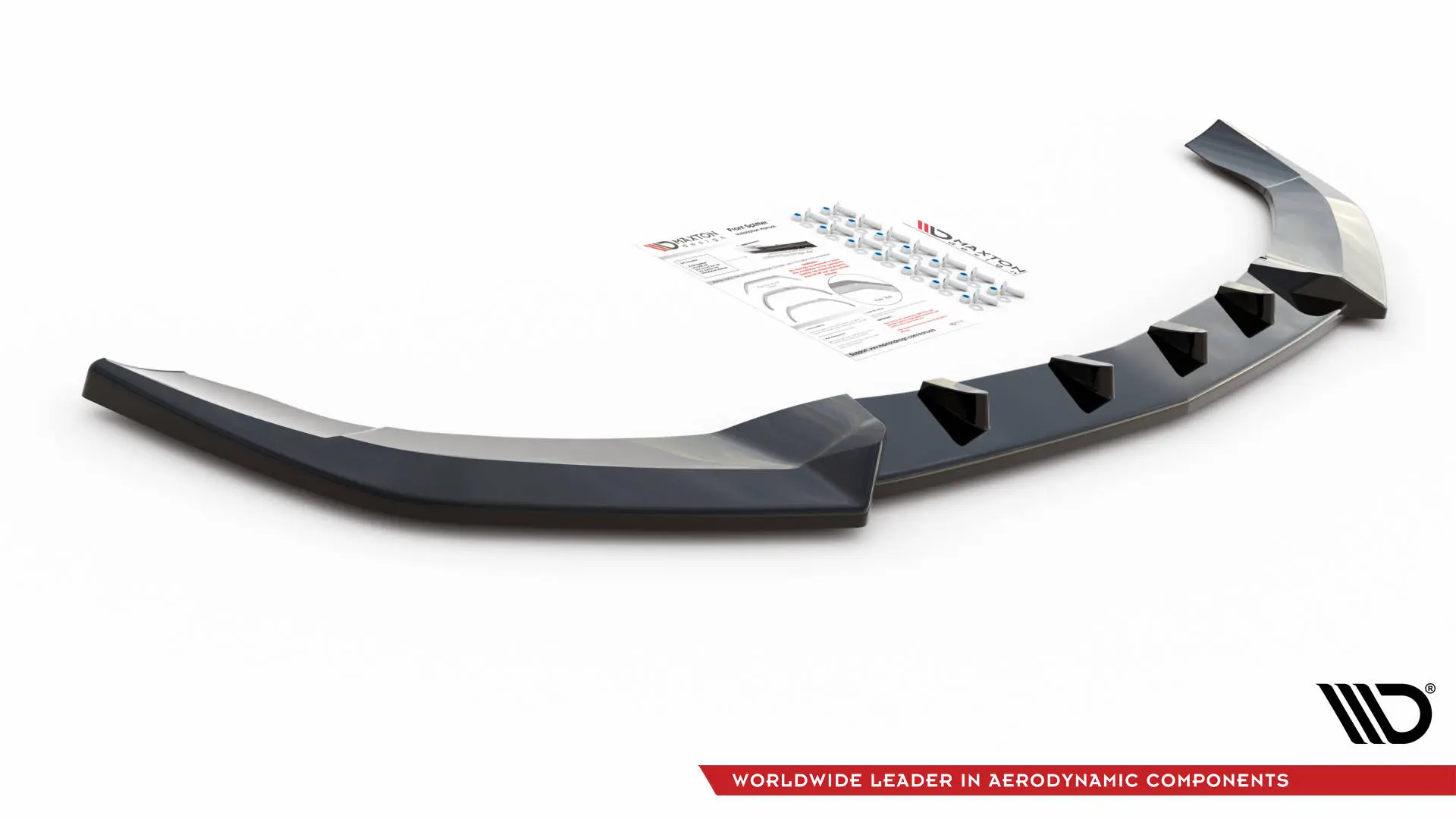 Frontspoiler Mercedes-Benz E (W212) AMG-Line Facelift 2012-2016 | V.2 Glossy Black Edition – bilde 5